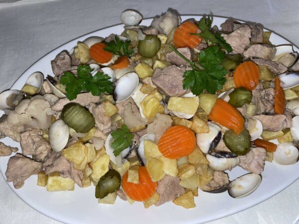 Carne de Porco a Alentejana – Région Alentejo (viande de porc aux palourdes)