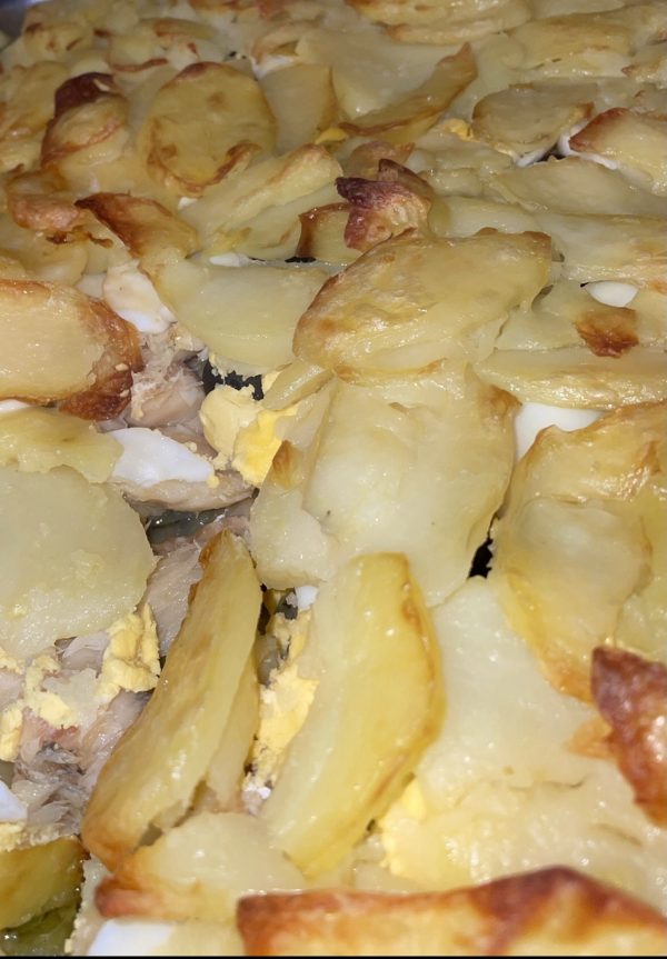 Bacalhau à Brás – Estremadura (morue aux pommes de terre et à l&rsquo;oignon)